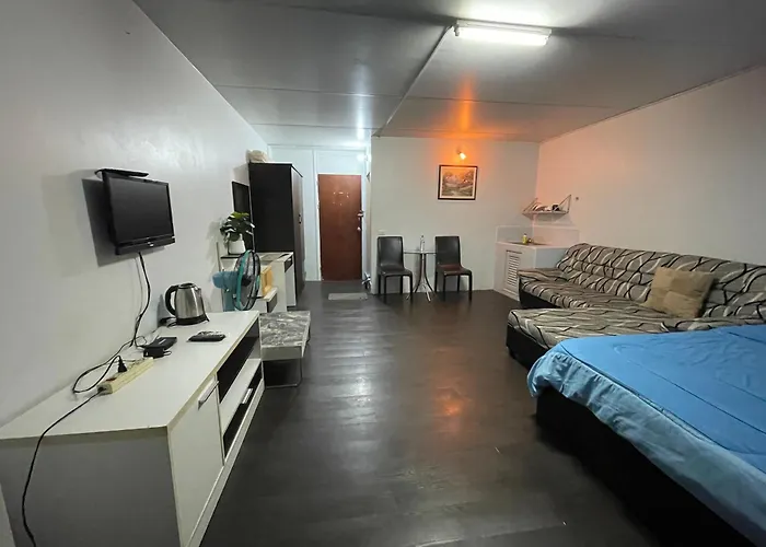 アパート ห้องพักรายวันเมืองทองธานีตึกc5 *