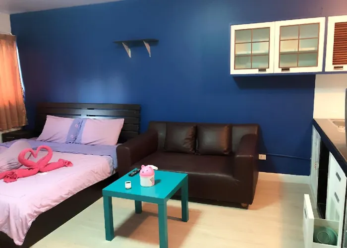 アパート ห้องพักรายวันเมืองทองธานีตึกc5